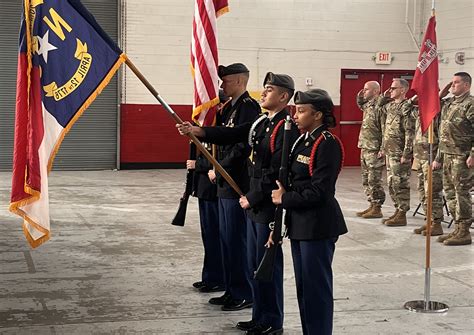 Color guard's charge .